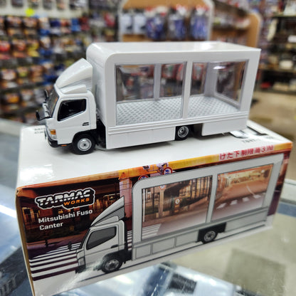 Tarmac Works - Mitsubishi Fuso Canter - Mobile Display Truck (White)