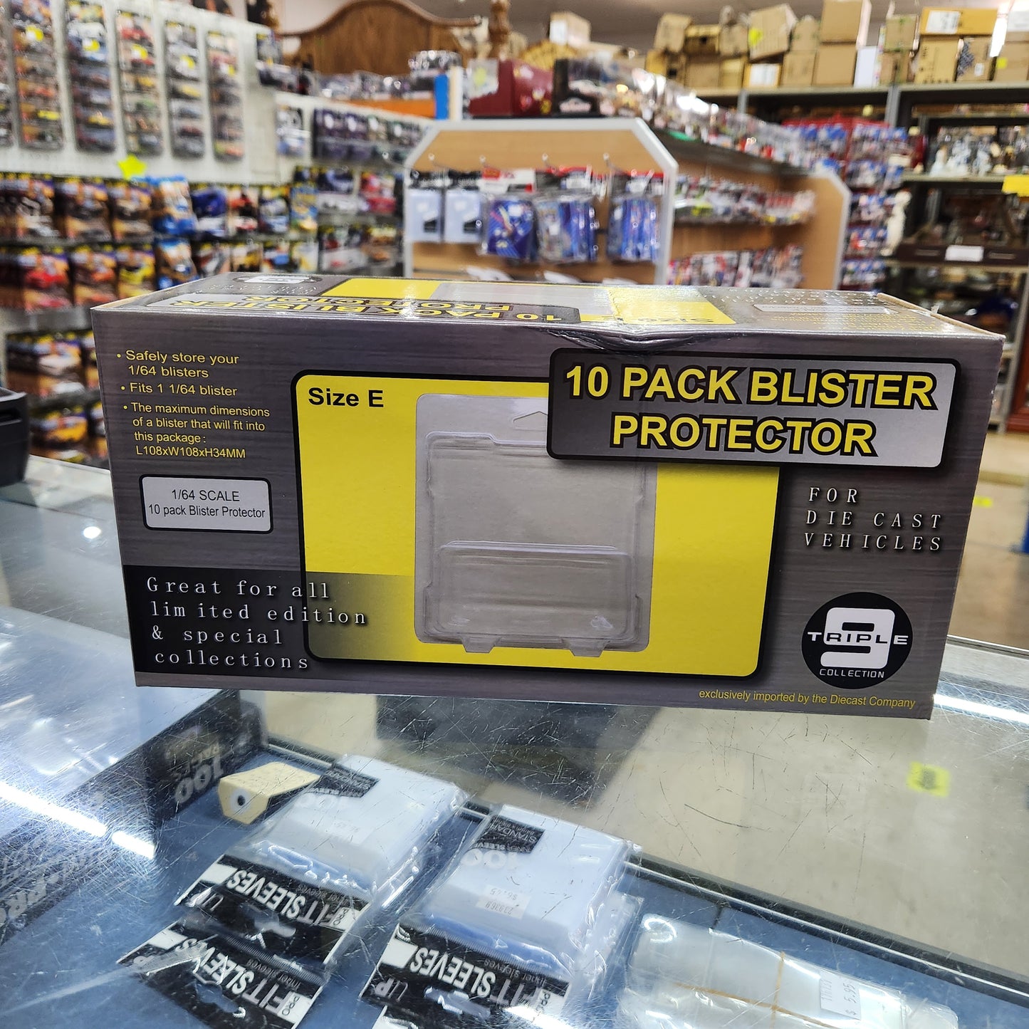 Hot Wheels - Clam Shell Display/Storage - For Short Cards - Box of 10