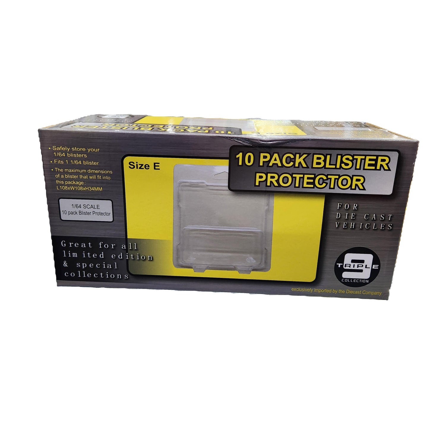 Hot Wheels - Clam Shell Display/Storage - For Short Cards - Box of 10