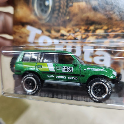 Hot Wheels Silver Series - 'Toyota' - Toyota Land Cruiser 80  #1989 - 1:64 Scale