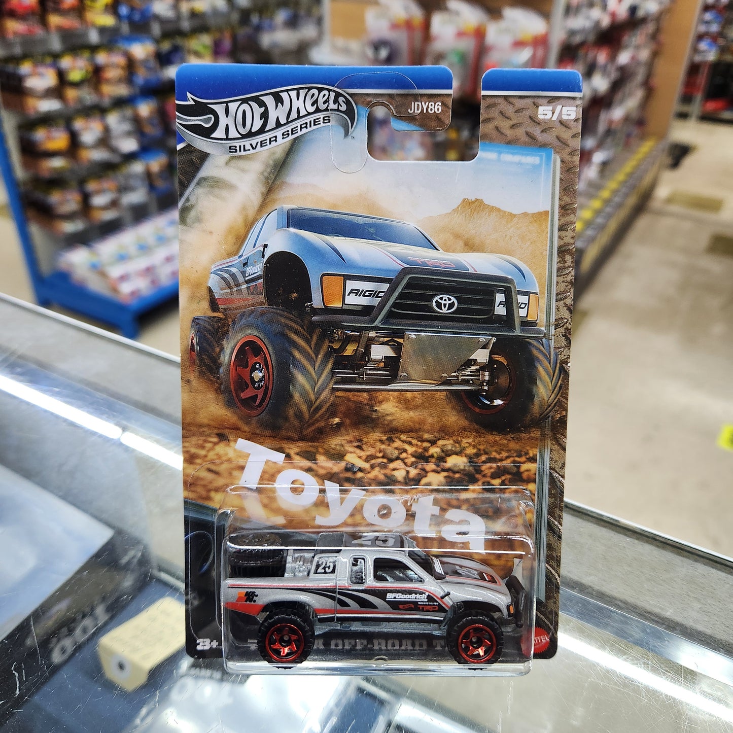 Hot Wheels Silver Series - 'Toyota' - Toyota Off-Road Truck - 1:64 Scale