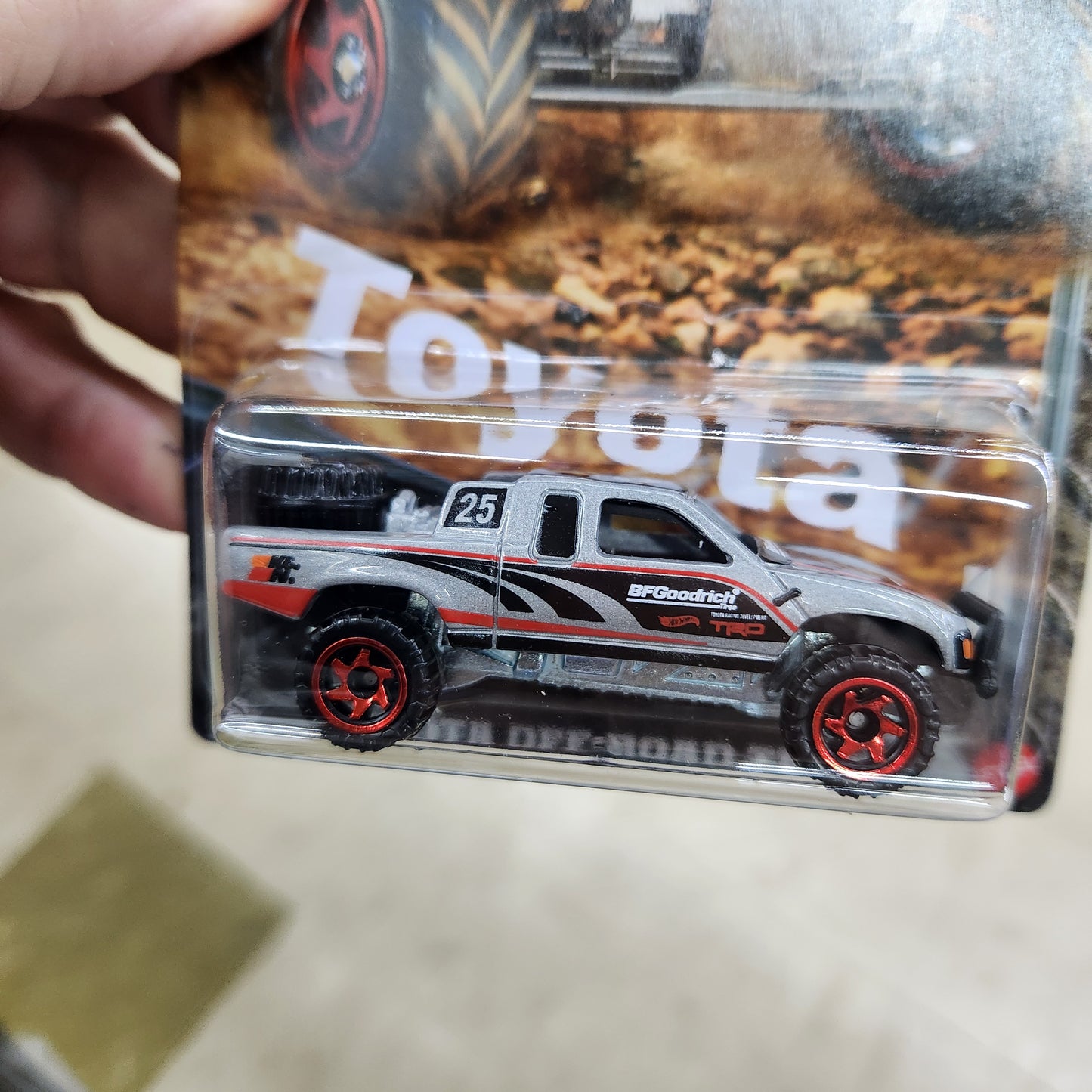 Hot Wheels Silver Series - 'Toyota' - Toyota Off-Road Truck - 1:64 Scale