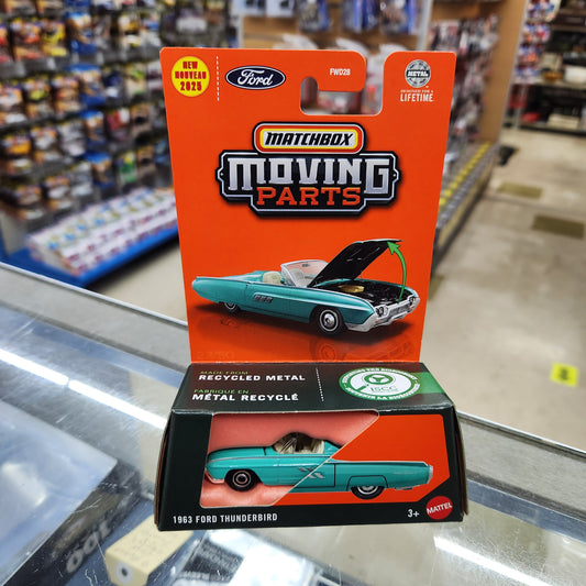 Matchbox - Moving Parts - 1963 Ford Thunderbird - 1:64 Scale