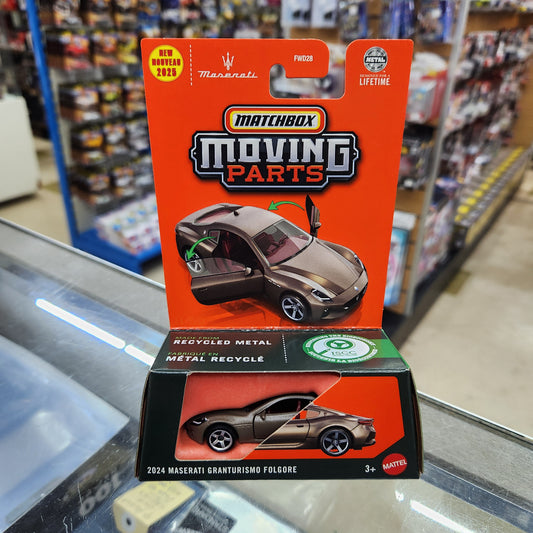 Matchbox - Moving Parts - 2024 Maserati Granturismo Folgore - 1:64 Scale
