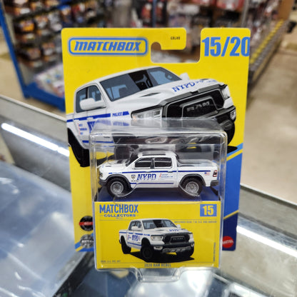 Matchbox Collector Series - 2020 RAM Rebel 'NYPD' - 1:64 Scale