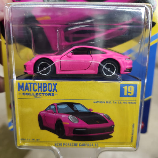 Matchbox Collector Series - 2020 Porsche Carrera 4S (Pink) - 1:64 Scale