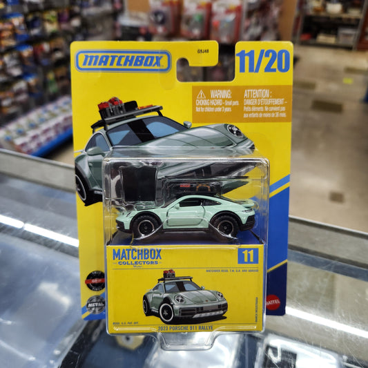 Matchbox Collector Series - 2023 Porsche 911 Rallye - 1:64 Scale