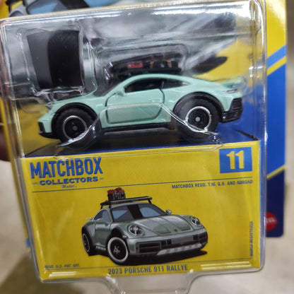 Matchbox Collector Series - 2023 Porsche 911 Rallye - 1:64 Scale