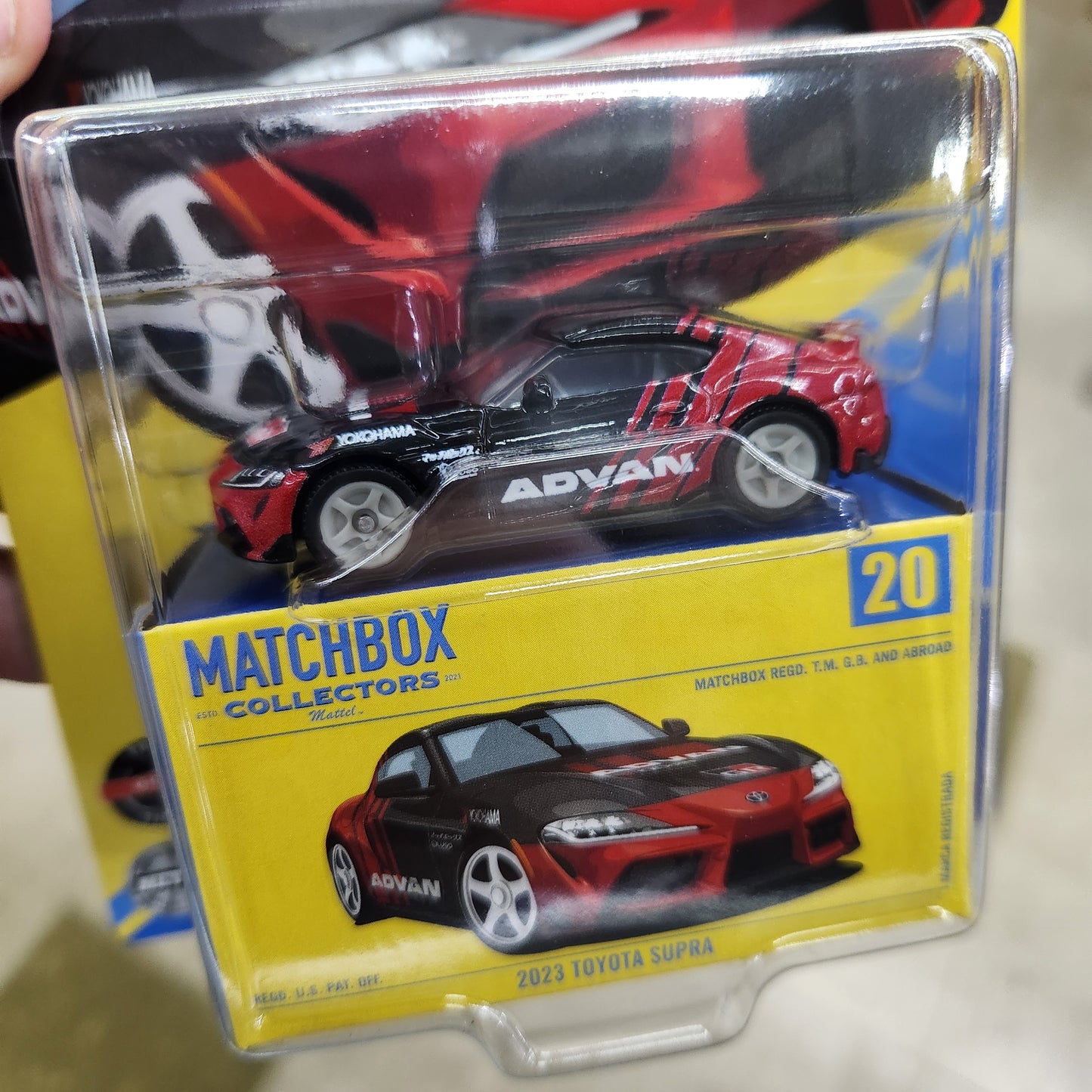 Matchbox Collector Series - 2023 Toyota Supra 'Advan' - 1:64 Scale
