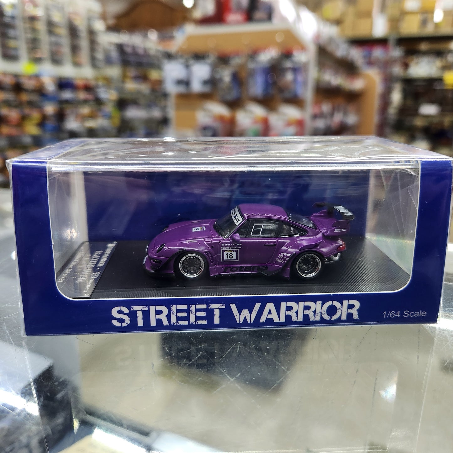 Street Weapon - RWB 993 Rotana Race Track #18 (Matte Purple)