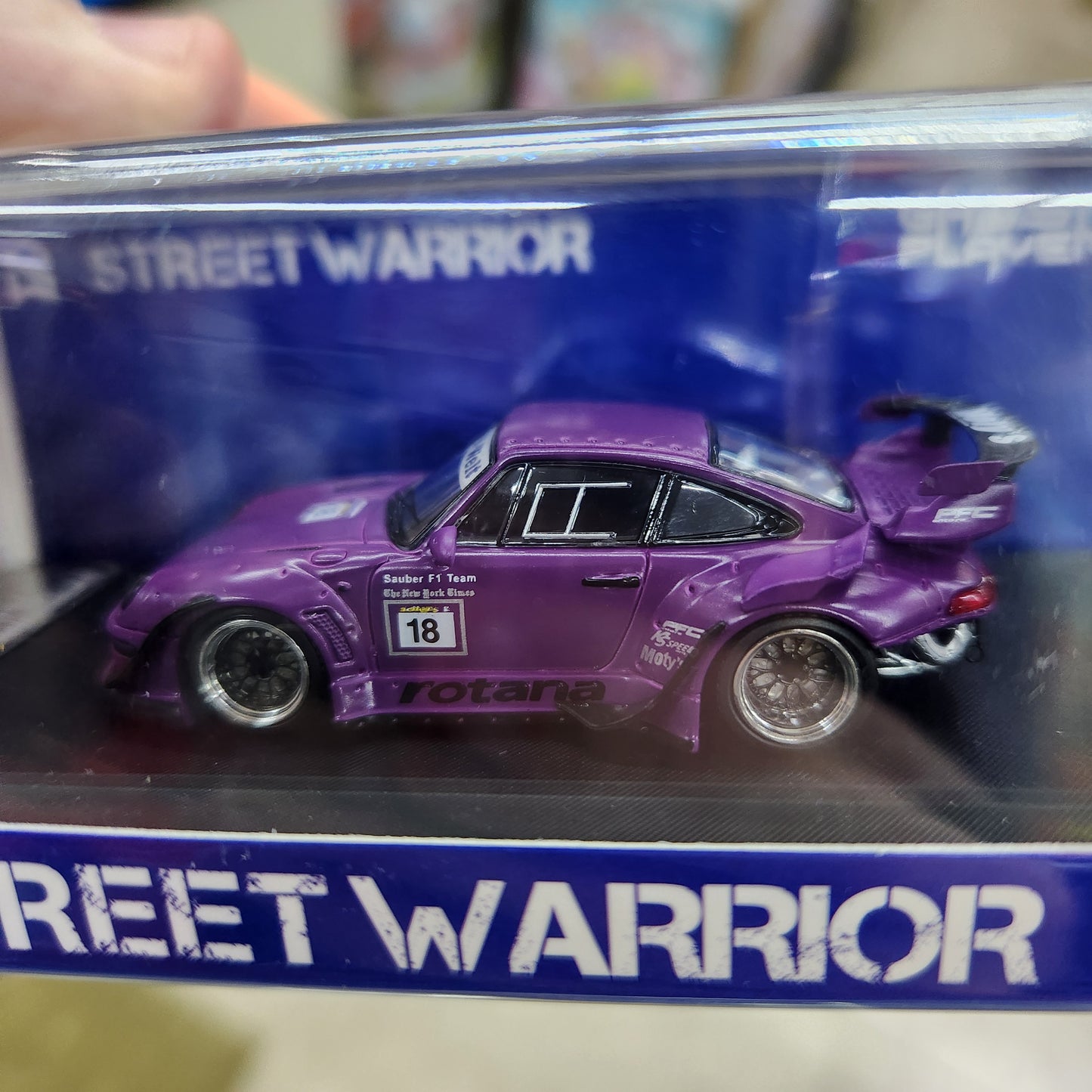 Street Weapon - RWB 993 Rotana Race Track #18 (Matte Purple)
