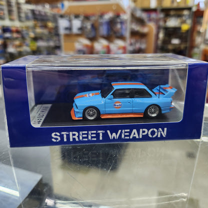 Street Weapon - BMW LTO M3 (E30) 'Gulf' (Blue/Orange)