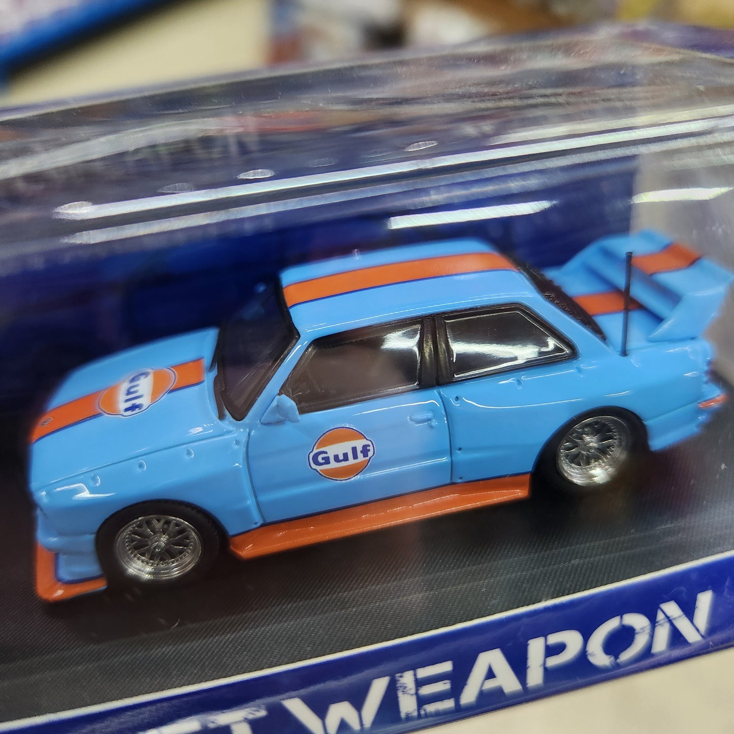 Street Weapon - BMW LTO M3 (E30) 'Gulf' (Blue/Orange)