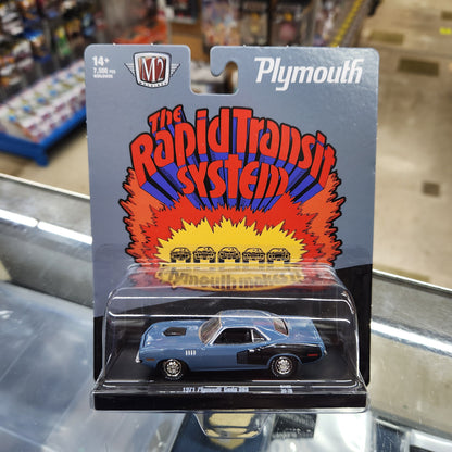 M2 Machines - 'Auto-Drivers' Mix 125 - 1971 Plymouth Cuda 383