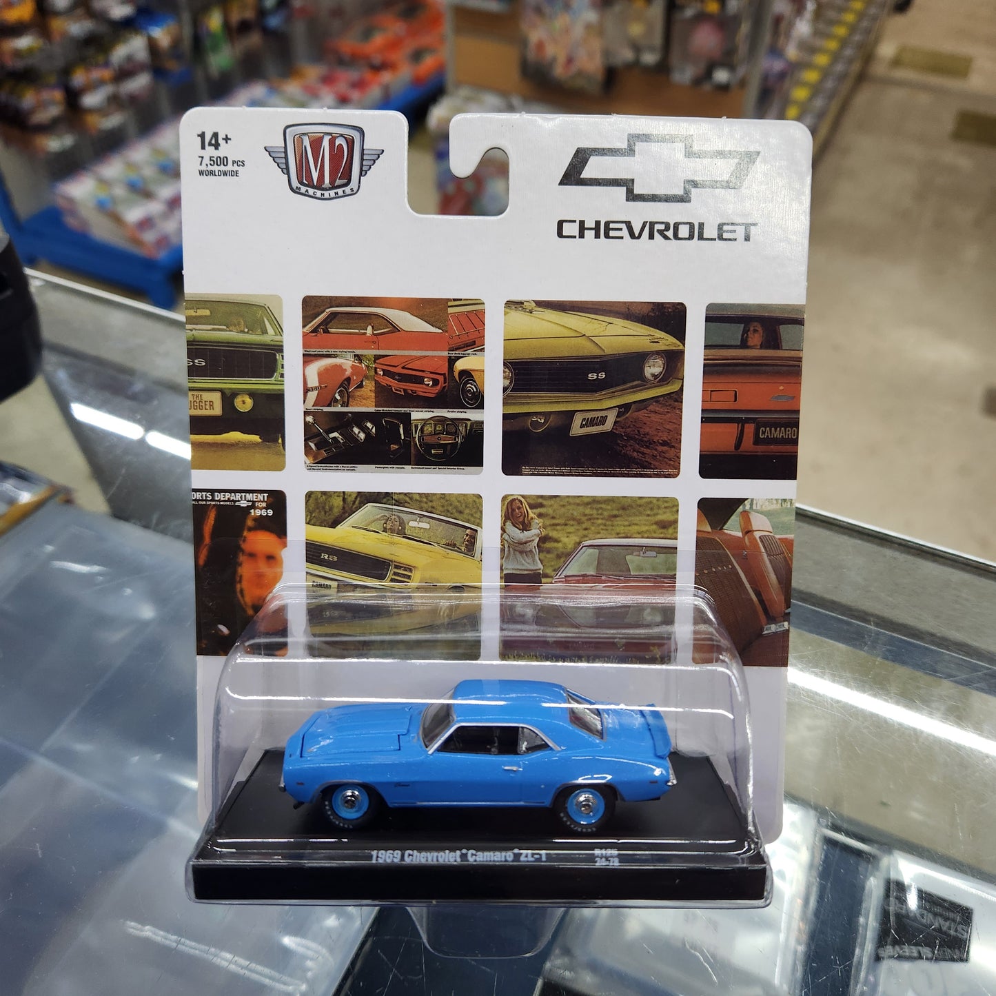 M2 Machines - 'Auto-Drivers' Mix 125 - 1969 Chevrolet Camaro ZL-1