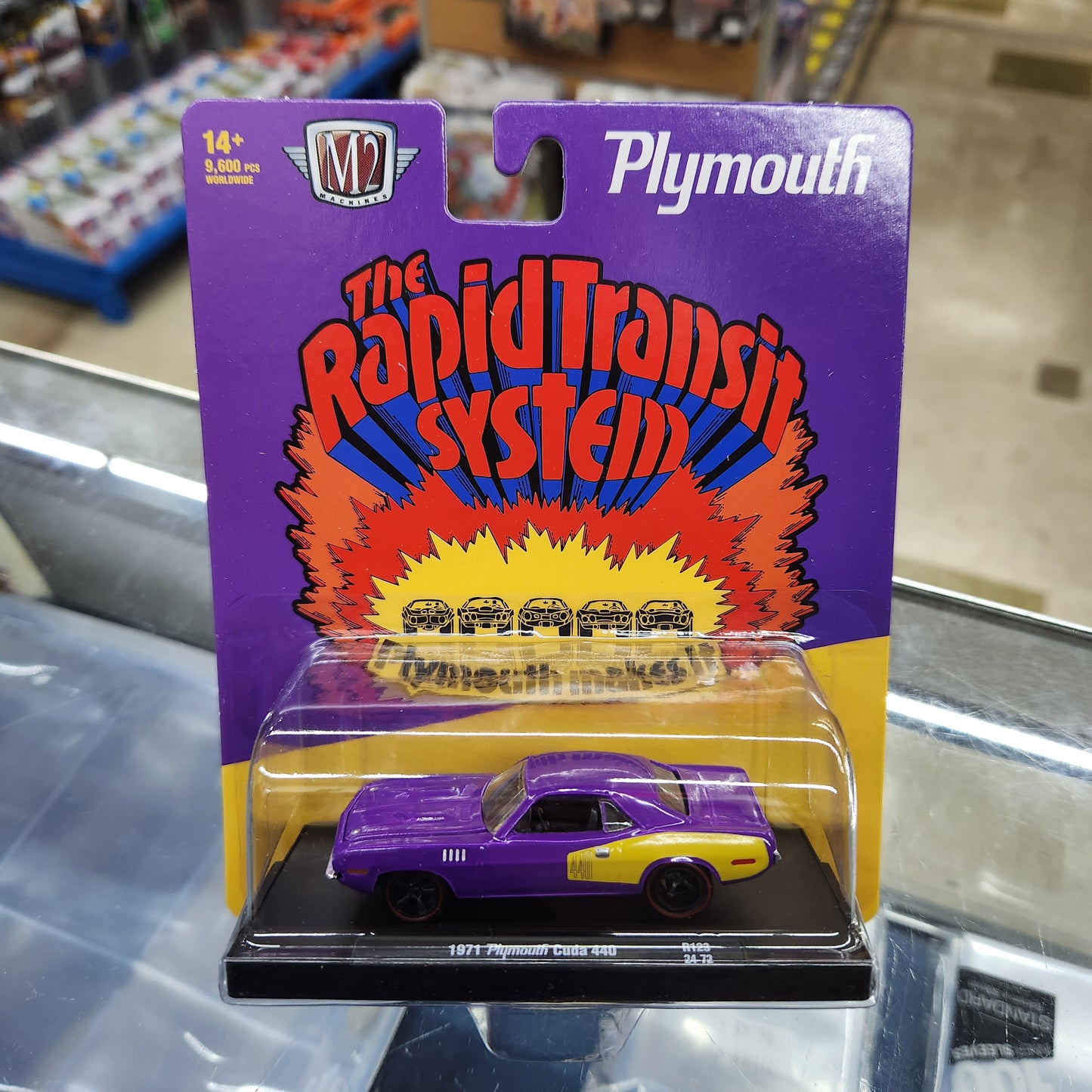 M2 Machines - 'Auto-Drivers' Mix 123 - 1971 Plymouth Cuda 440