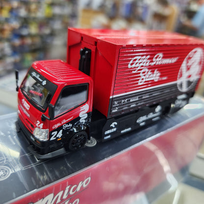 Micro Turbo - Alfa Romeo 'Stake F1 Team' Custom Truck - 1:64 Scale