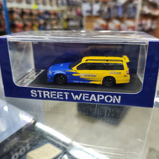 Street Weapon - Nissan Stagea (R34) 'Spoon' - 1:64 Scale