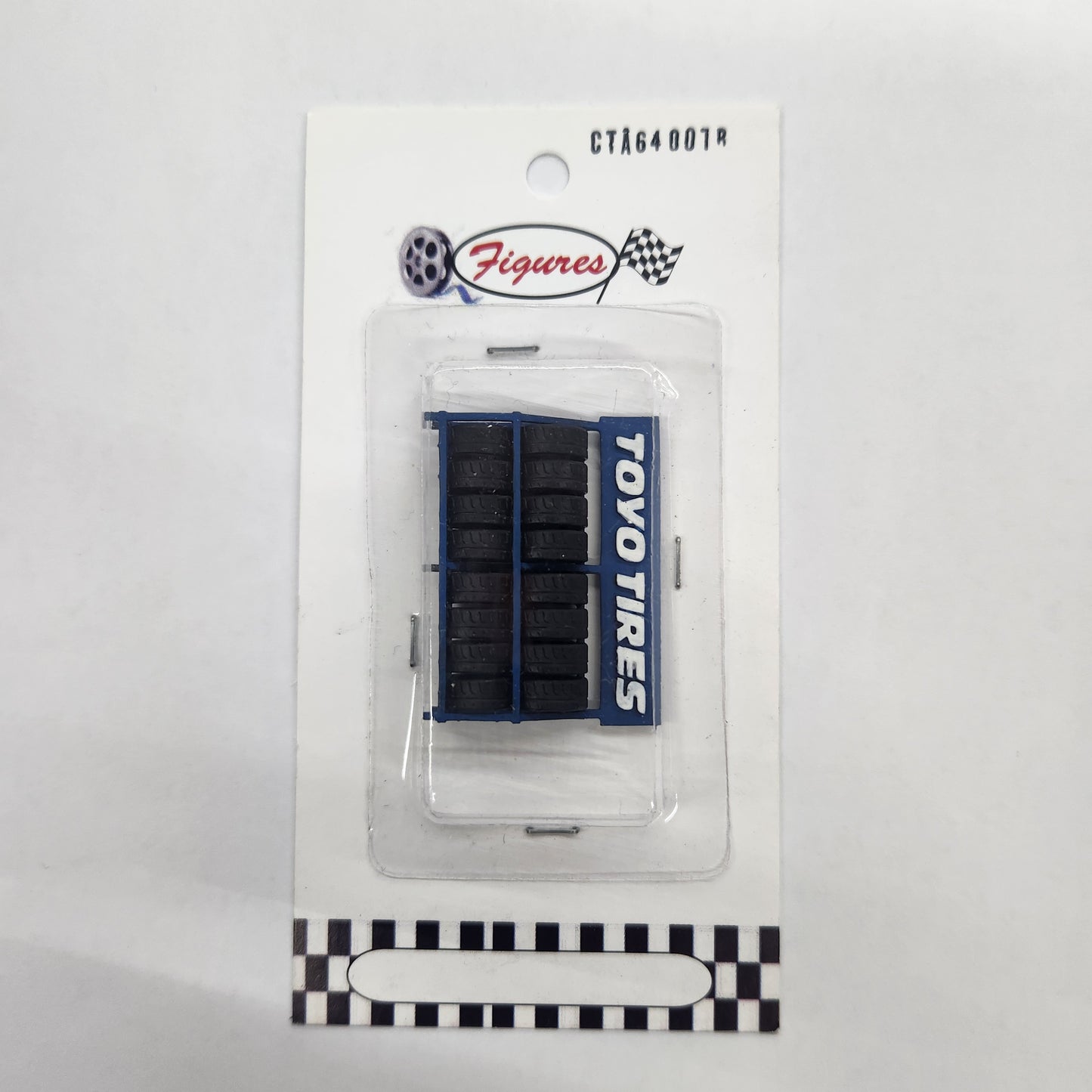 Cartrix - Shelf with Tires 'Toyo Tires' - 1:64 Scale