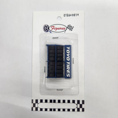 Cartrix - Shelf with Tires 'Toyo Tires' - 1:64 Scale