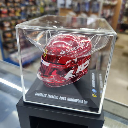 Looksmart - Helmet - Ferrari F1 Team - 2024 Singapore GP - Charles Leclerc - 1:5 Scale