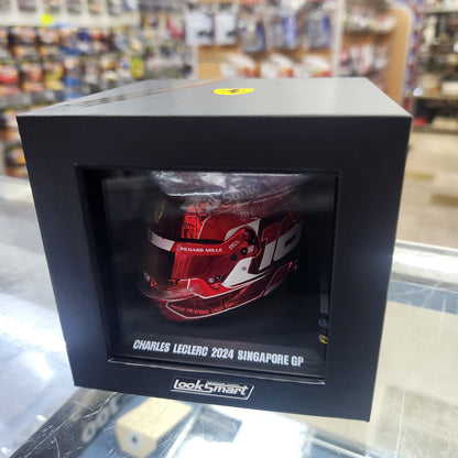 Looksmart - Helmet - Ferrari F1 Team - 2024 Singapore GP - Charles Leclerc - 1:5 Scale