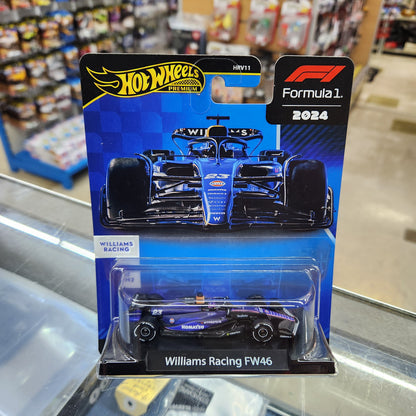 Hot Wheels Premium - 2024 Formula 1 Williams F1 Racing  FW46 - #23 Alex Albon