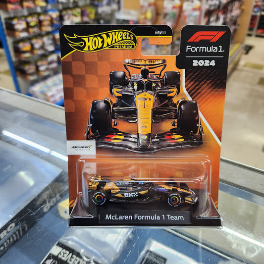 Hot Wheels Premium - 2024 Formula 1 McLaren Formula 1 Team - #81 Oscar Piastri