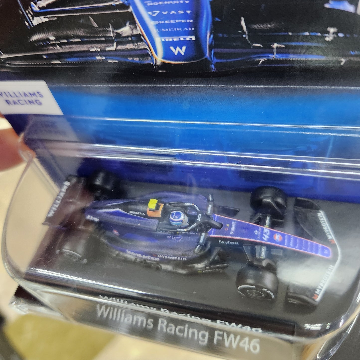Hot Wheels Premium - 2024 Formula 1 Williams F1 Racing FW46 - #43 Franco Colapinto