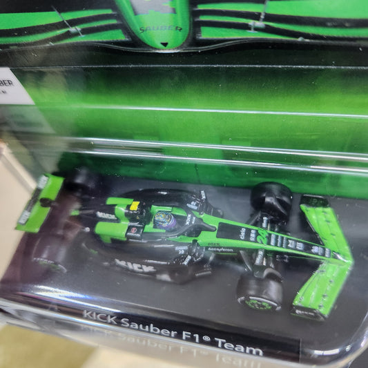 Hot Wheels Premium - 2024 Formula 1 KICK Sauber F1 Team - #24 Zho Guanyu
