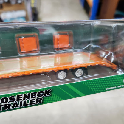 Greenlight - Gooseneck Trailer (Orange) - 1:64 Scale