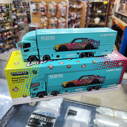 Tarmac Works - Mitsubishi Fuso Super Great 'Liberty Walk' - 1:64 Scale