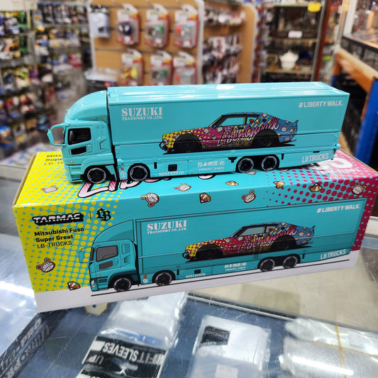 Tarmac Works - Mitsubishi Fuso Super Great 'Liberty Walk' - 1:64 Scale