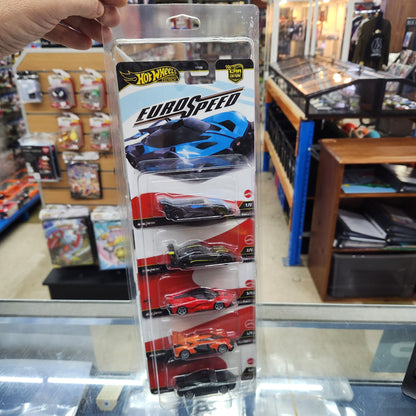 Hot Wheels Premium - 'Euro Speed' - Set of 5