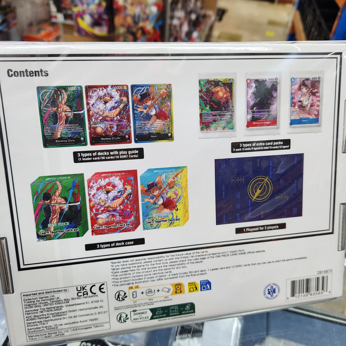 One Piece TCG - Learn Together Deck Set [LD-01]