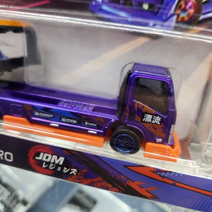 Majorette - JDM Legends 'Tuning Transporter' - Nissan Silvia (S15) + Isuzu NPR