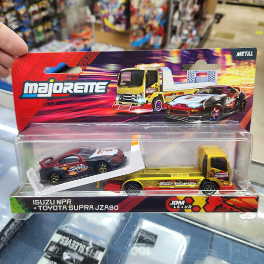 Majorette - JDM Legends 'Tuning Transporter' - Toyota Supra + Isuzu NPR