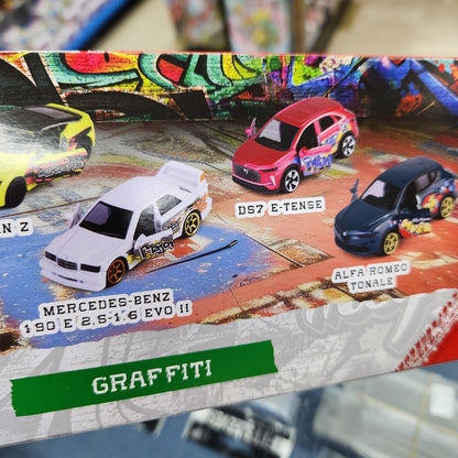 Majorette - 'Graffiti' - 5 Piece Gift Pack (2025) - 1:64 Scale