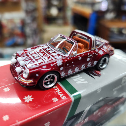 Pop Race - Singer Targa '2023 Christmas Edition' - 1:64 Scale