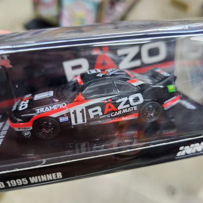 INNO64 - Nissan Skyline GT-R (R33) #11 'Razo Trampio' - 1:64 Scale