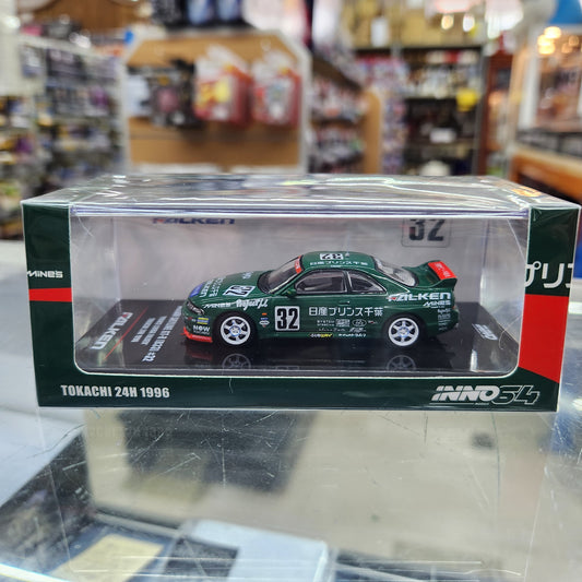 INNO64 - Nissan Skyline GT-R (R33) #32 'Prince Chiba Falken' - 1:64 Scale