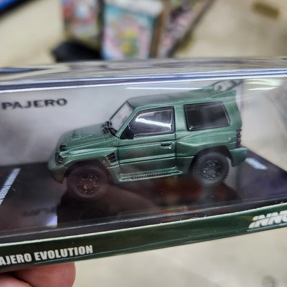 INNO64 - Mitsubishi Pajero Evolution (Satin Green) - 1:64 Scale