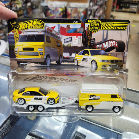 Hot Wheels - Team Transport - BMW M3 and HW Rally Hauler