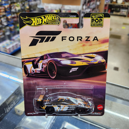 Hot Wheels Premium - Pop Culture - 2016 Ford GT Race/Course 'Forza'