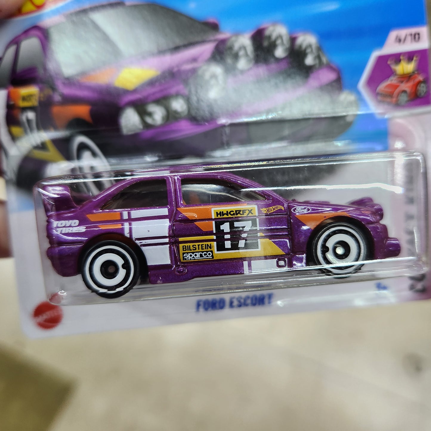 Hot Wheels - Ford Escort #17 - Short Card