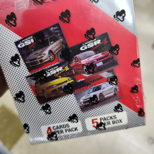 Tarmac Works - Mitsubishi Event Special Vol. 1 Trading Cards 'Lancer Evolution' - 5 Pack