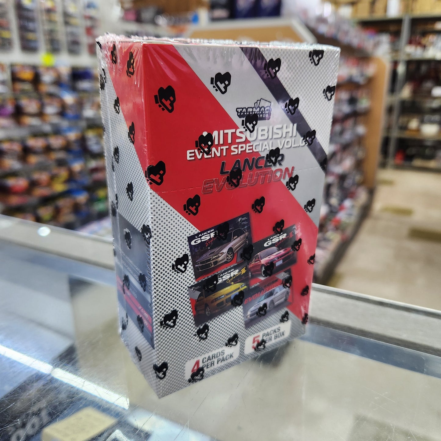 Tarmac Works - Mitsubishi Event Special Vol. 1 Trading Cards 'Lancer Evolution' - 5 Pack