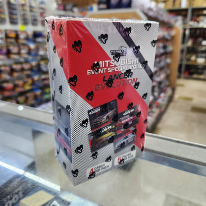 Tarmac Works - Mitsubishi Event Special Vol. 1 Trading Cards 'Lancer Evolution' - 5 Pack