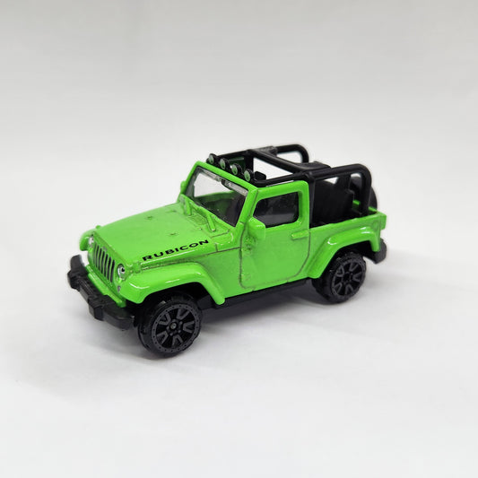 Uncarded - Majorette - Jeep Wrangler 'Rubicon' Green - 1:64 Scale