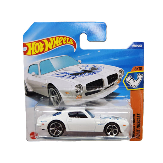 Hot Wheels - '73 Pontiac Firebird (White) - Short Card
